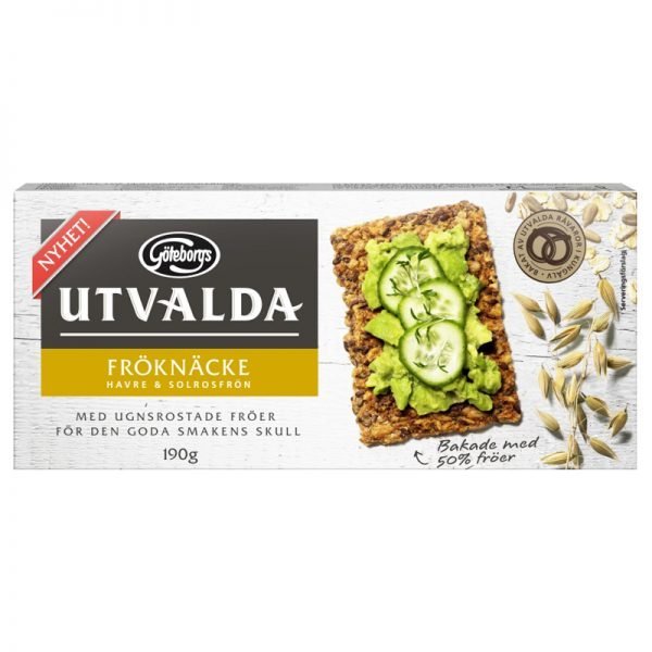Bröd Fröknäcke Havre & Solrosfrön 190g - 26% rabatt