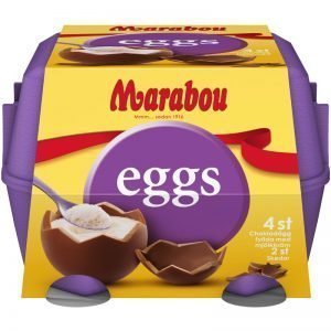 Chokladägg Mjölkkräm 4 x 34g - 69% rabatt