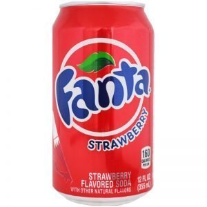 Läsk "Fanta Strawberry" 355ml - 29% rabatt