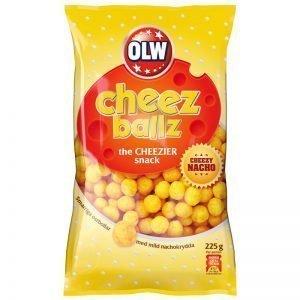 Snacks "Cheez Ballz" 225g - 25% rabatt