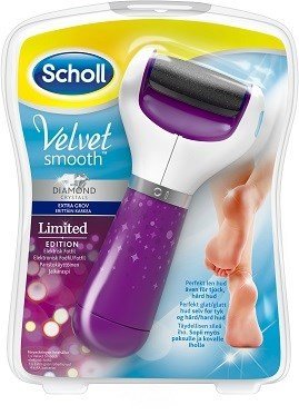 Scholl Velvet Smooth elektrisk fotfil Limited Edition Julkit