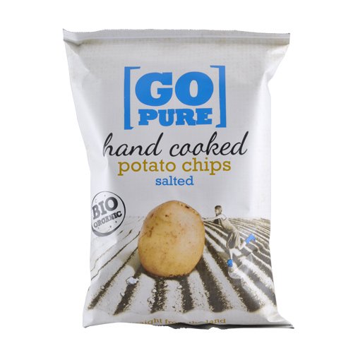 Chips med salt Ã? Pure Chips - 125 G