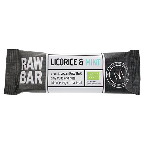 Mols Organics Raw Bar Licorice & Mint Ã? - 45 G