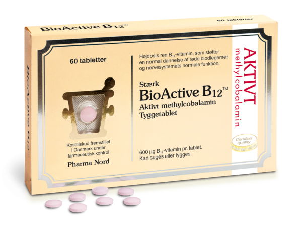 Pharma Nord BioActive B12 - 600 mcg - 60 Tabl