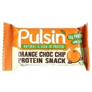 Pulsin Orange Chocolate Chip Protein Snack - 1 Bar - 50 Gram