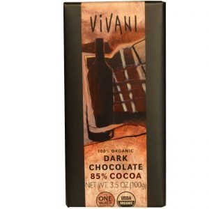 Vivani Mörk Choklad 85% Ekologisk - 100 Gram