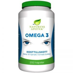 Omega 3 - 200 kapslar - 30% rabatt