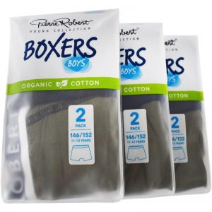 Kalsonger Boxers Barn 146-152 Khaki & mörkblå 6-pack - 57% rabatt