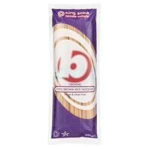 King Soba Brun Ris Nudler Ø - 250 G