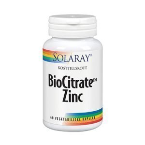 BioCitrate Zinc 25 mg 60 kapslar veg