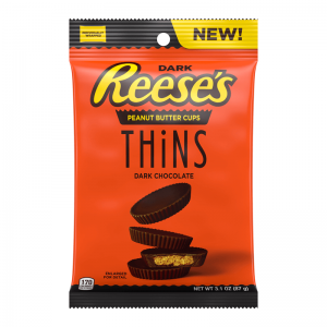 Reeses Peanut Butter Cups Thins Dark Chocolate 87g