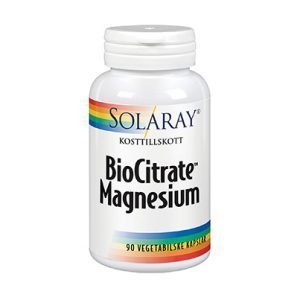 Solaray BioCitrate Magnesium 90k veg