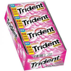 Trident Bubblegum Flavour Gum