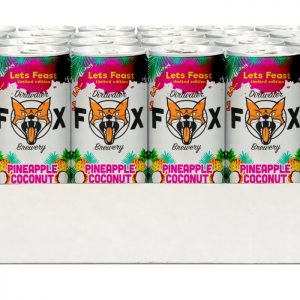 Dirtwater Fox Pinapple Coconut Lets Feast 24x25cl