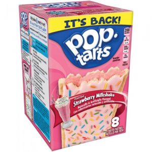 Kelloggs Pop-Tarts Frosted Strawberry Milkshake 384g