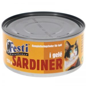 Kattmat Sardiner gelé - 33% rabatt