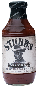 Stubbs Original BBQ-sås 510g