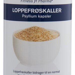 Fitness Pharma Psyllium Loppfrökapslar - 225 Kapsler