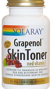 Grapenol Skintoner Solaray - 30 Kapslar