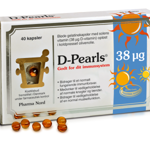 Pharma Nord D-Pearls - 38 mcg - 40 Kapslar
