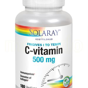 Solaray C-vitamin - 180 Kapslar