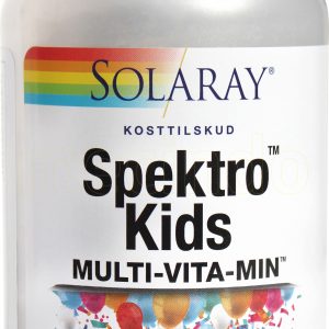 Solaray Spektro Kids m. bærsmag - 90 Tabletter