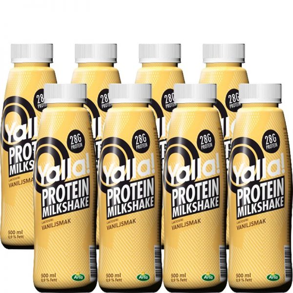 Protein milkshake Vanilj 8x500ml - 29% rabatt