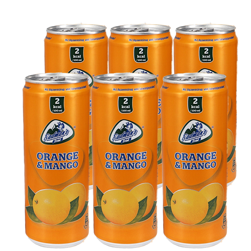 Läsk Apelsin & mango 6-pack - 55% rabatt