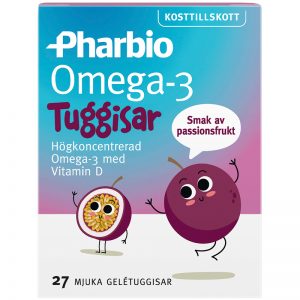Pharbio Omega-3 Tuggisar - 54% rabatt