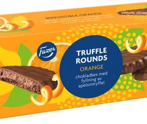 Fazer Truffle Rounds Orange 142g
